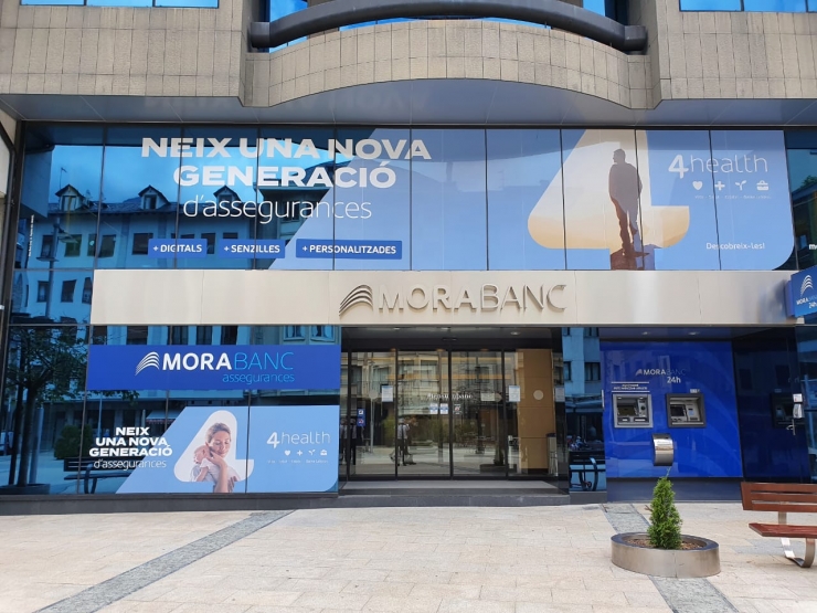 L'oficina de la plaça Coprínceps d'Escaldes-Engordany.