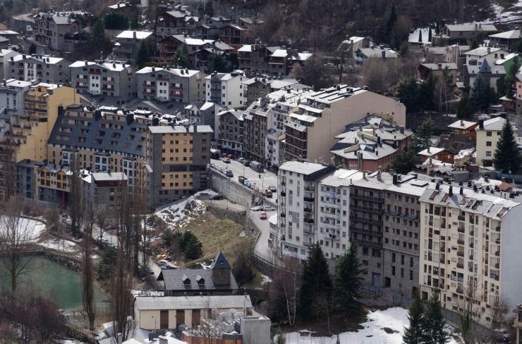 Una imatge d'arxiu de la Massana, la parròquia on es van concedir l'any passat més hipoteques.