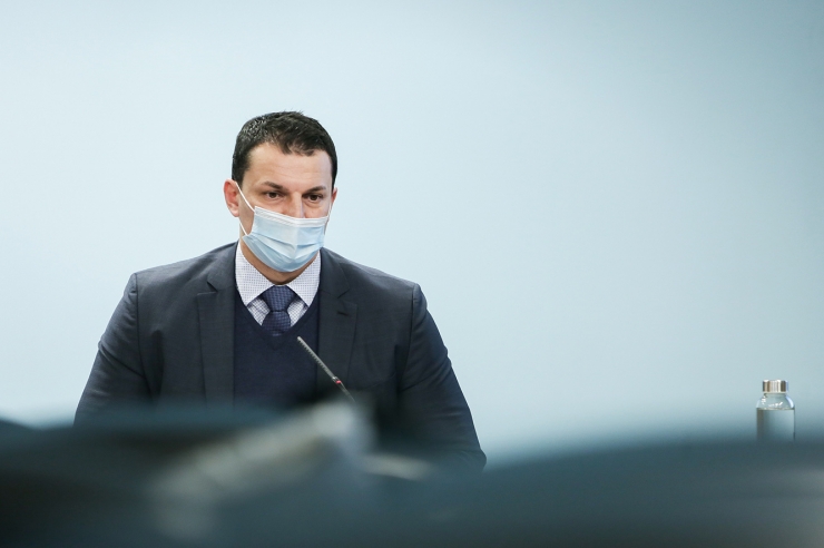 El ministre de Presidència, Economia i Empresa, Jordi Gallardo.