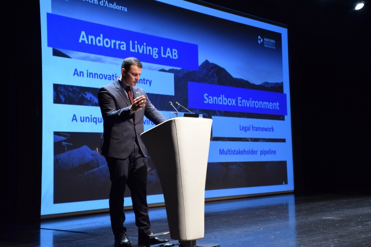 El ministre de Presidència, Economia i Empresa, Jordi Gallardo.