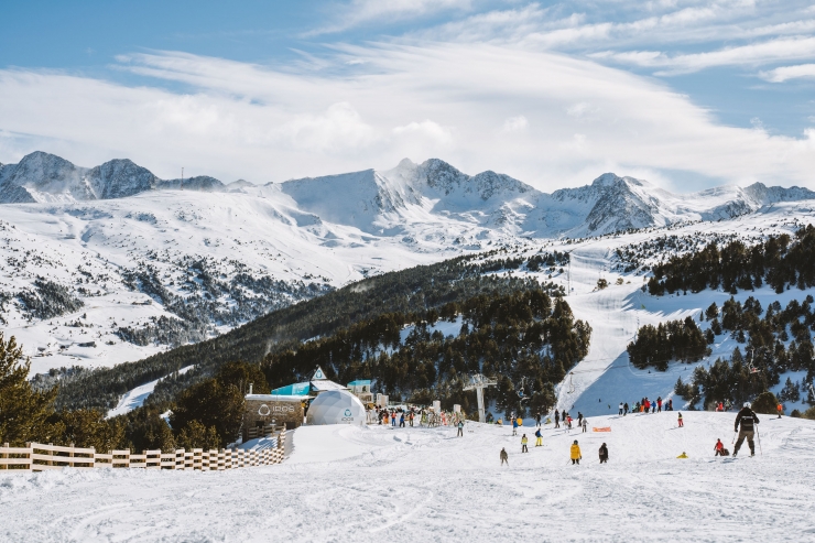 El sector Soldeu - el Tarter de Grandvalira durant aquest pont de la Puríssima.