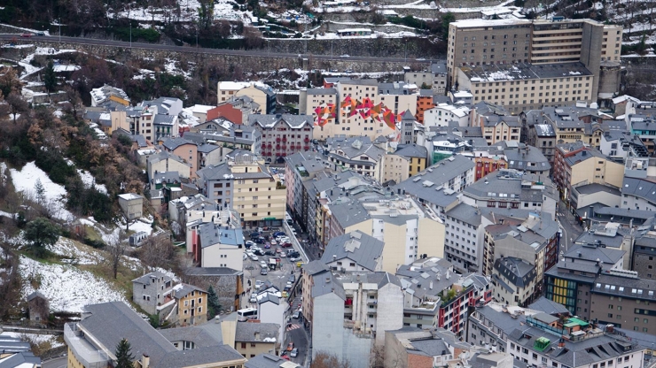 Una part de la parròquia d'Escaldes-Engordany.