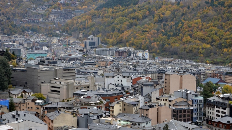 Les parròquies d'Andorra la Vella i Escaldes-Engordany.