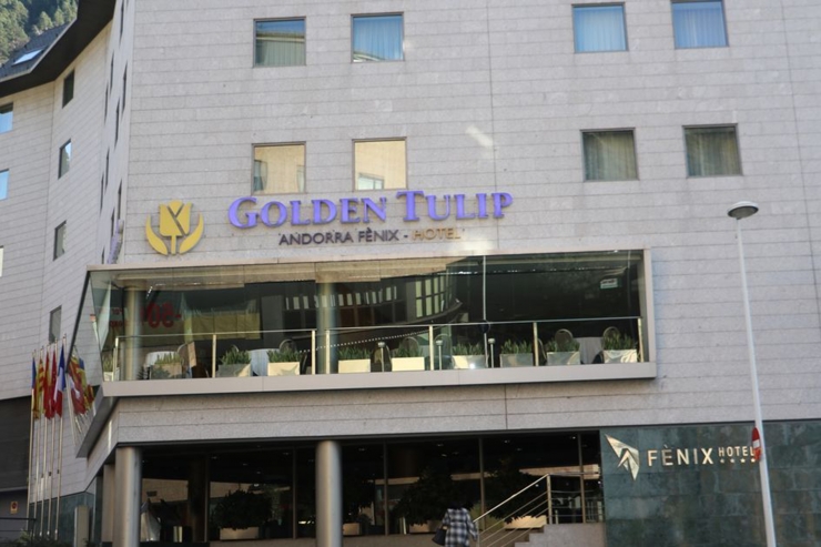 L'hotel Golden Tulip d'Escaldes-Engordany.