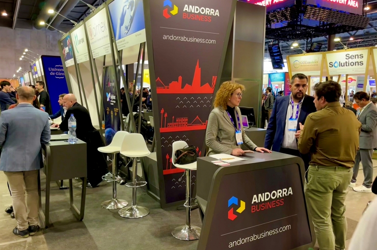 L'estand d'Andorra Business al 4YFN.