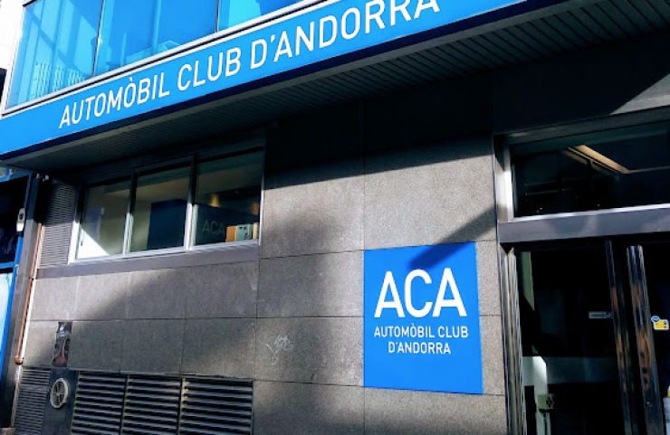 La seu de l'Automòbil Club d'Andorra (ACA).