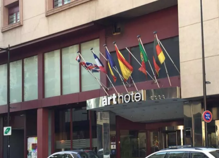 Un establiment hoteler d'Andorra la Vella.