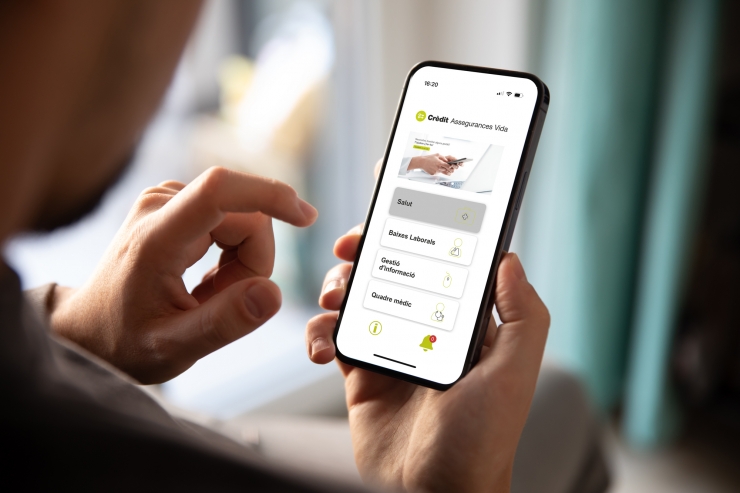 Crèdit Assegurances Vida posa en marxa una nova 'app'.