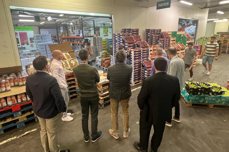 La visita de la CEA al Marché d'Intérêt National Toulouse Occitanie' (MIN).