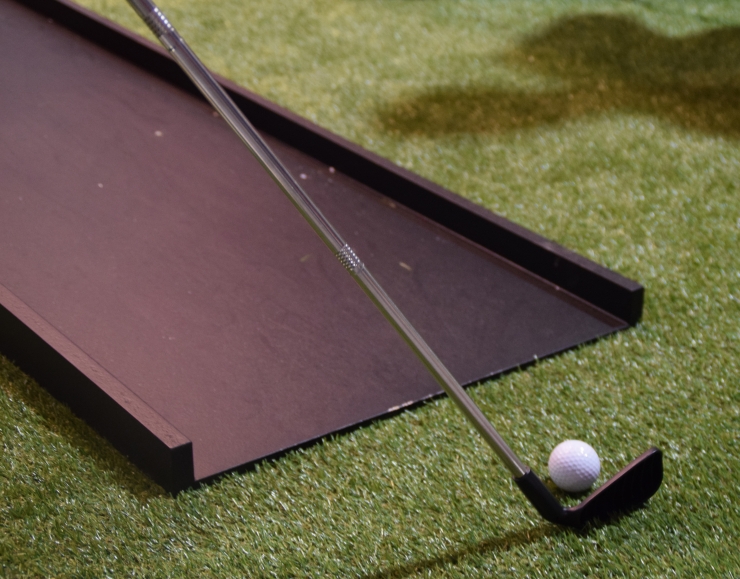 L'estand de CityXerpa ofereix un mini golf en què els punts seran intercambiables per descomptes.