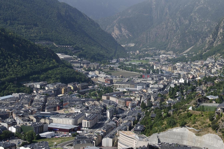 Les parròquies d'Andorra la Vella i Escaldes-Engordany.