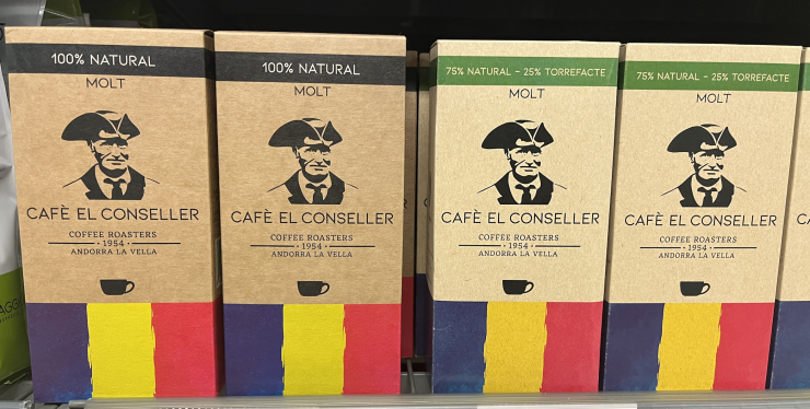 El cafè El Conseller és un dels productes insígnies del país