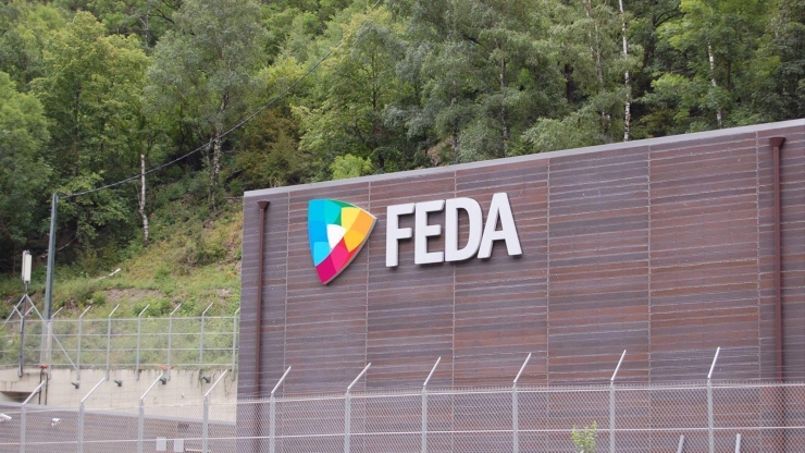 Una estació transformadora de FEDA.