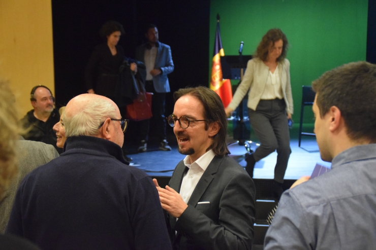 El secretari d’Estat per a les Relacions amb la Unió Europea, Landry Riba, aquest dimarts.