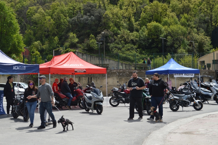 La Fira 'A dues rodes', a l'antiga plaça de Braus.