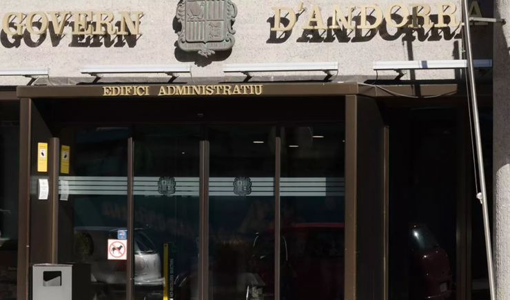 L'edifici administratiu del Govern.