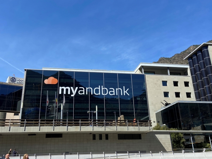 La seu social d'Andbank.