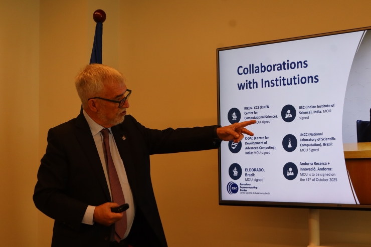 El director del BSC-CNS, Mateo Valero.